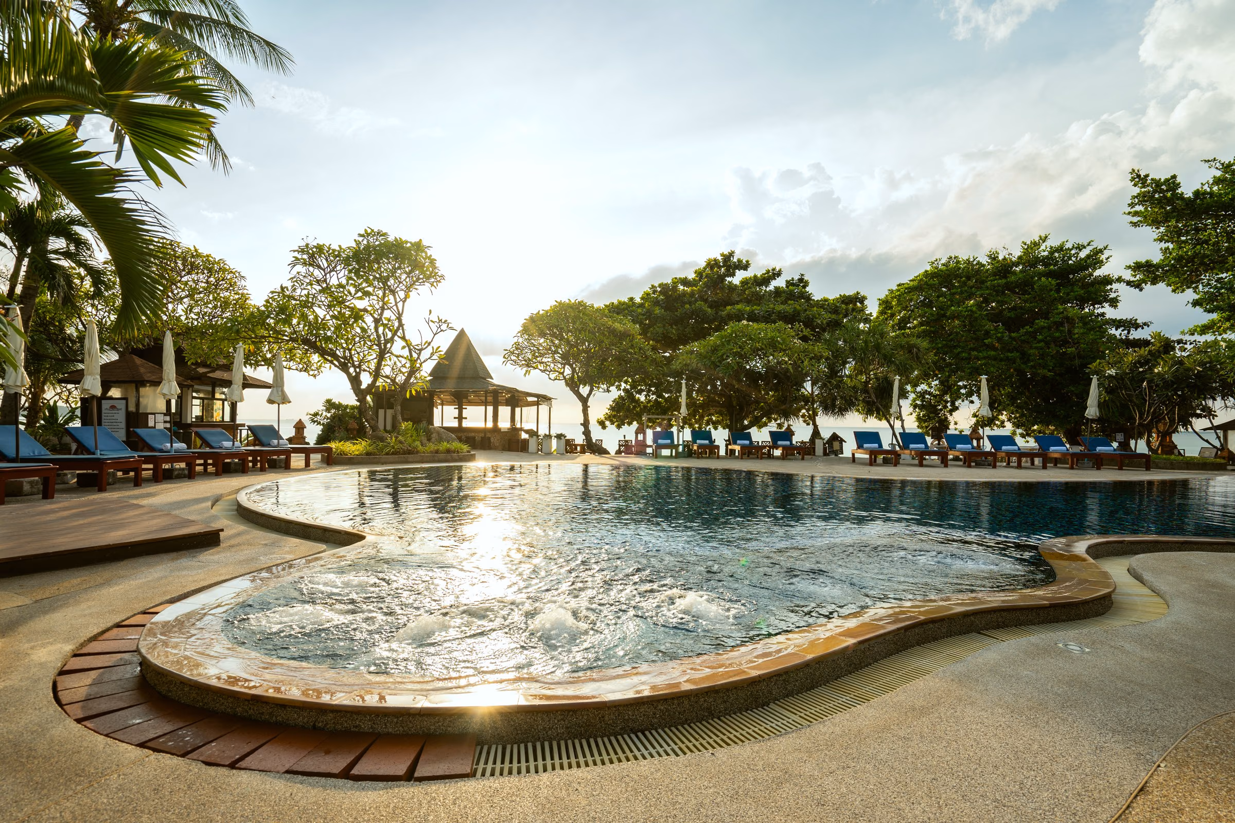 The Beachfront Pool at Chaweng Buri Resort